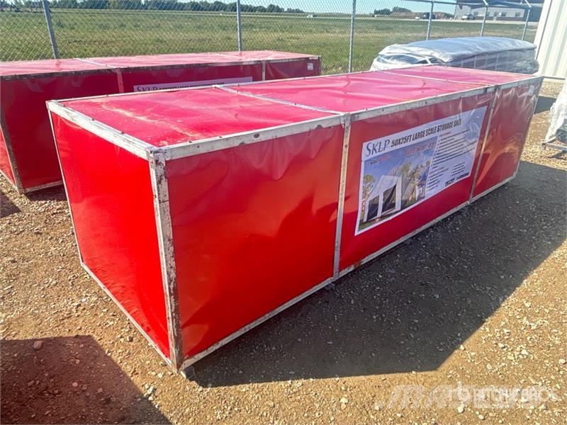SKLP SK-S5025 25 ft x 50 ft Large Scale Storage Bu Tērauda karkasa ēkas