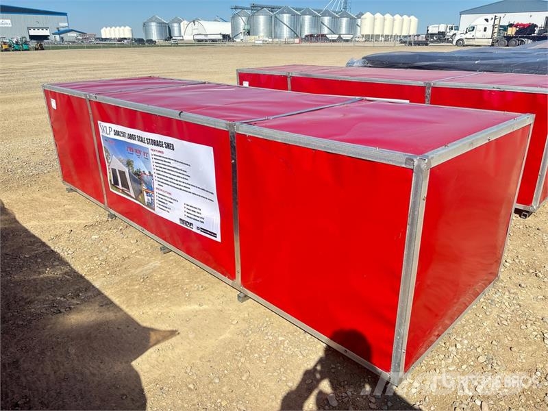 SKLP SK-S5025 25 ft x 50 ft Large Scale Storage Bu Tērauda karkasa ēkas