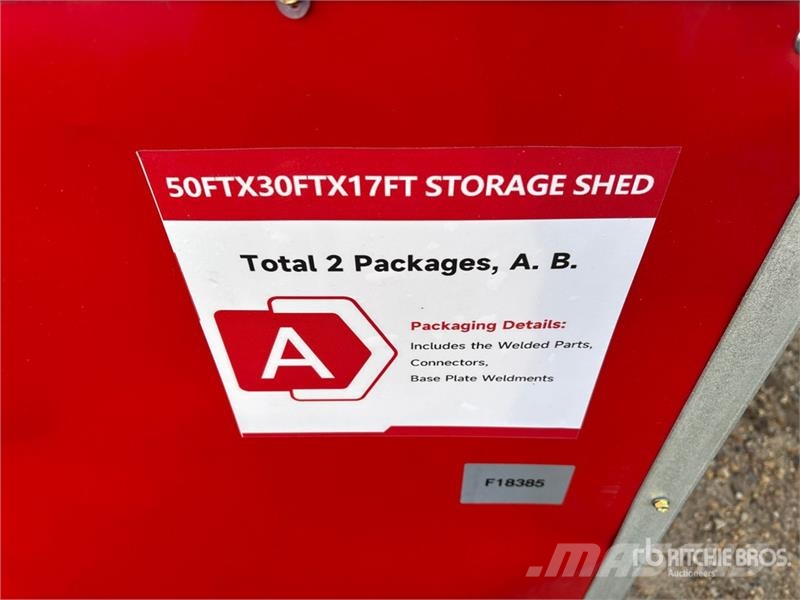 SKLP SK-S5030 30 ft x 50 ft Large Scale Storage Bu Ατσάλινο πλαίσιο κτιρίων