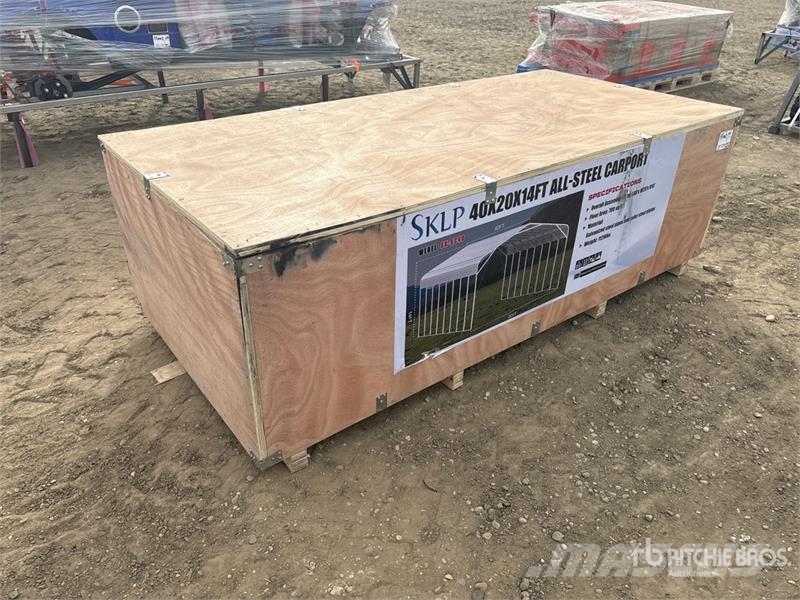 SKLP SK-SC40 20 ft x 40 ft All-Steel Carport (Unus Čelični okviri za građevine