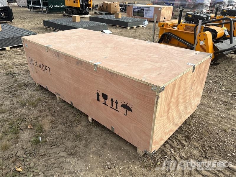 SKLP SK-SC40 20 ft x 40 ft All-Steel Carport (Unus Čelični okviri za građevine