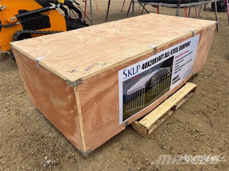 SKLP SK-SC40 20 ft x 40 ft All-Steel Carport (Unus Čelični okviri za građevine