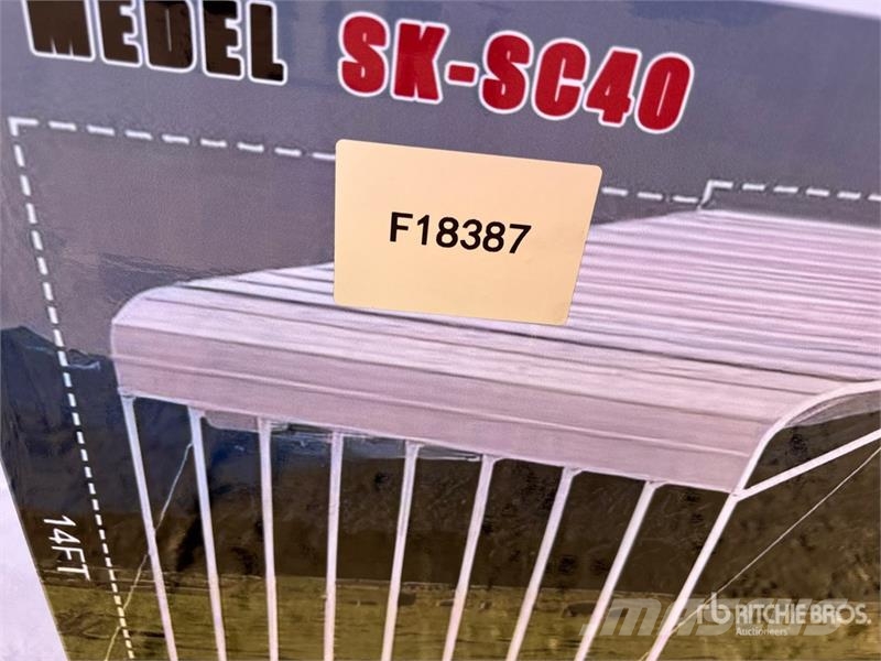 SKLP SK-SC40 20 ft x 40 ft All-Steel Carport (Unus Ατσάλινο πλαίσιο κτιρίων