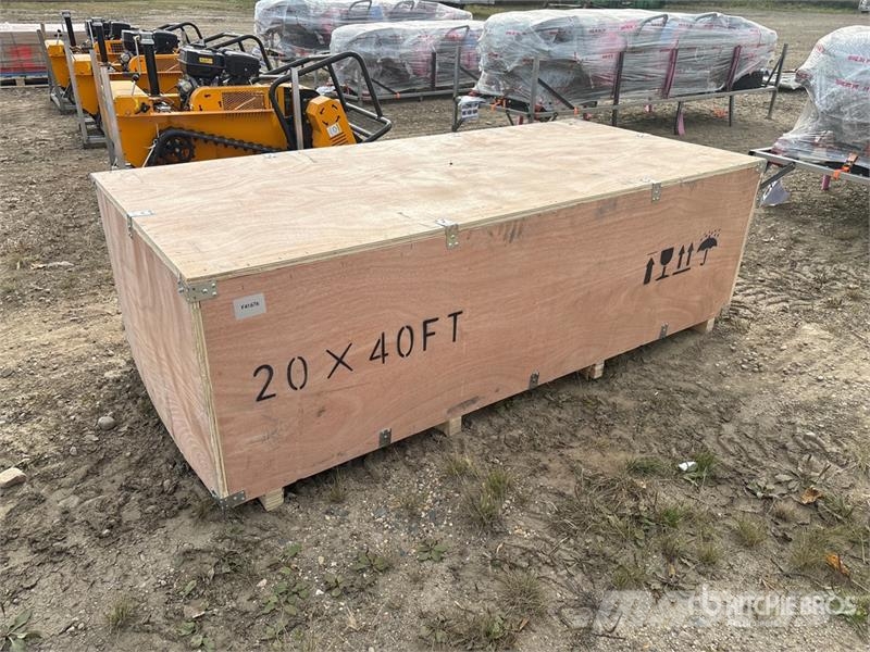 SKLP SK-SC40 20 ft x 40 ft All-Steel Carport (Unus Čelični okviri za građevine