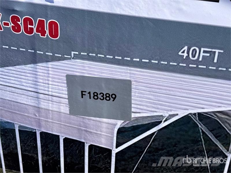 SKLP SK-SC40 20 ft x 40 ft All-Steel Carport (Unus Ατσάλινο πλαίσιο κτιρίων