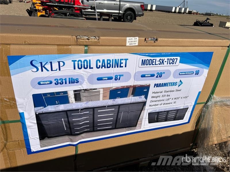 SKLP SK-TC87 87 in 10-Drawer Workbench (Unused) Drugi deli