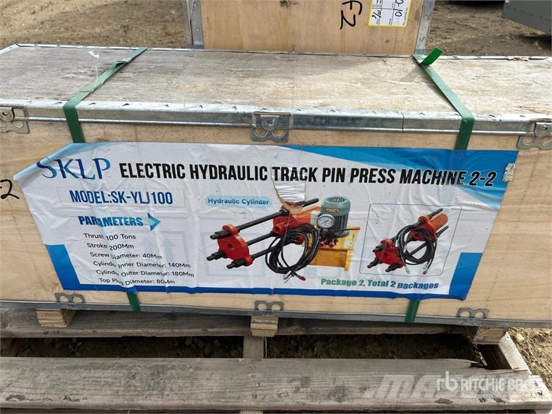 SKLP SK-YLJ100 Electric Hydraulic Track Pin Press Andre komponenter
