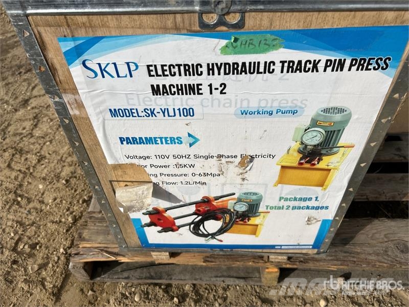 SKLP SK-YLJ100 Electric Hydraulic Track Pin Press Andre komponenter