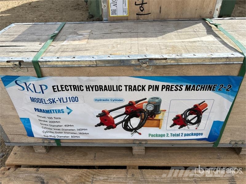 SKLP SK-YLJ100 Electric Hydraulic Track Pin Press Andre komponenter