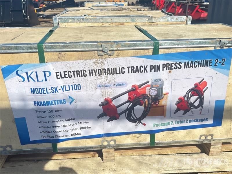 SKLP SK-YLJ100 Hydraulic Track Pin Press Machine ( Kiti naudoti statybos komponentai
