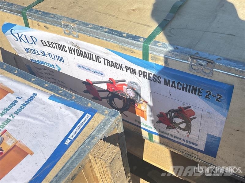 SKLP SK-YLJ100 Hydraulic Track Pin Press Machine ( Kiti naudoti statybos komponentai