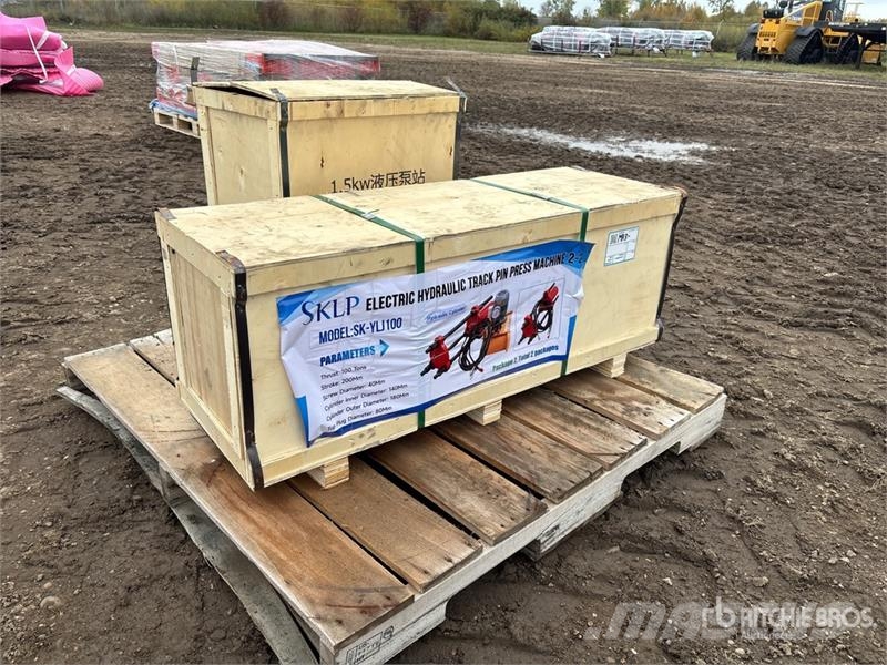 SKLP SK-YLJ100 Hydraulic Track Pin Press Machine ( Kiti naudoti statybos komponentai