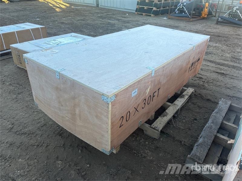  SKLP SK-ZP20 20 ft x 30 ft All-Steel Enclosed Carp Steel frame buildings
