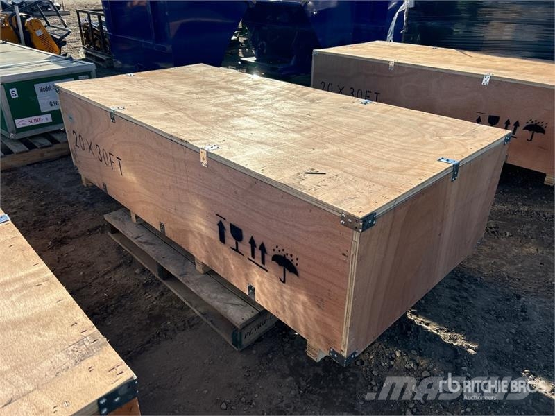 SKLP SK-ZP20 20 ft x 30 ft All-Steel Enclosed Carp Steel frame buildings