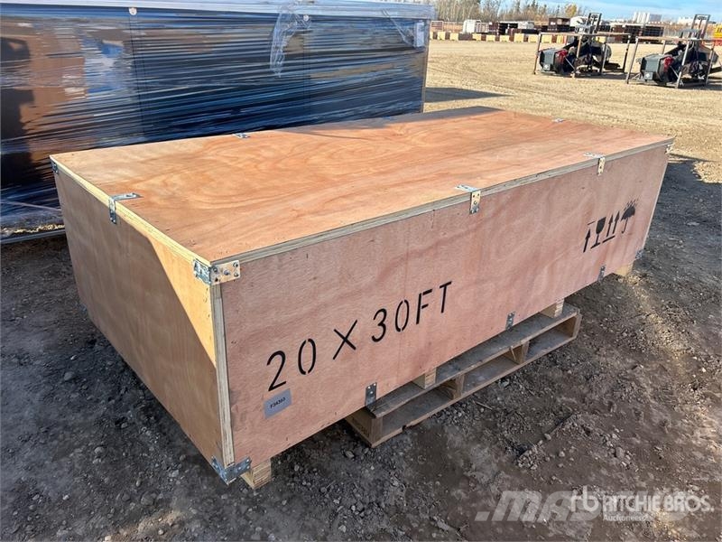 SKLP SK-ZP20 20 ft x 30 ft All-Steel Enclosed Carp Steel frame buildings