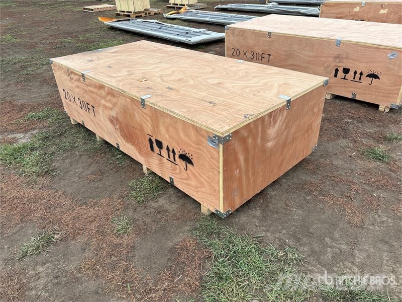 SKLP SK-ZP20 20 ft x 30 ft All-Steel Enclosed Carp Čelični okviri za građevine