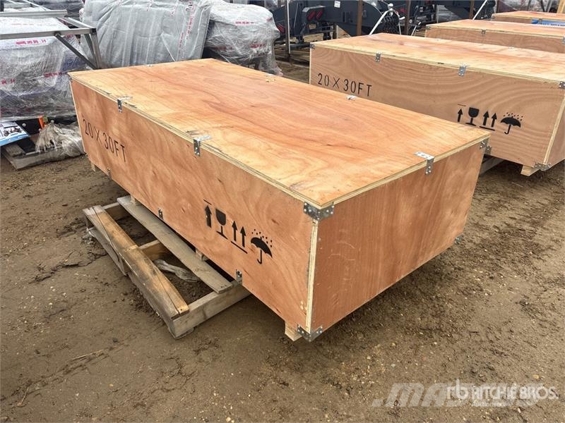SKLP SK-ZP20 20 ft x 30 ft All-Steel Enclosed Carp Steel frame buildings