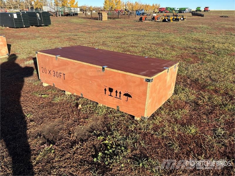 SKLP SK-ZP20 20 ft x 30 ft All-Steel Enclosed Carp Čelični okviri za građevine