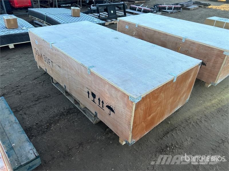  SKLP SK-ZP20 20 ft x 30 ft All-Steel Enclosed Carp Steel frame buildings