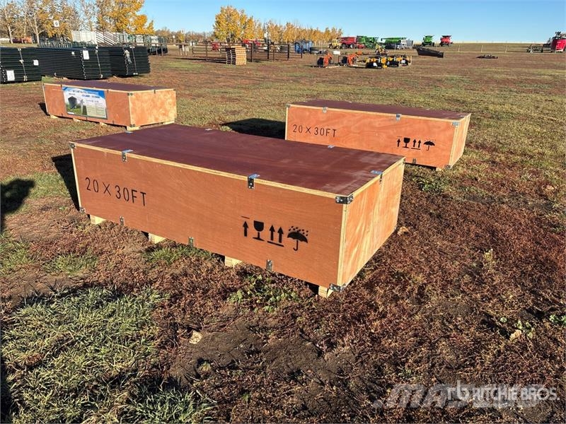 SKLP SK-ZP20 20 ft x 30 ft All-Steel Enclosed Carp Steel frame buildings
