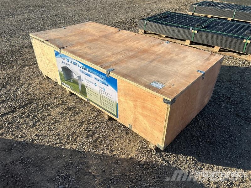 SKLP SK-ZP20 20 ft x 30 ft All-Steel Enclosed Carp المباني الإطار الصلب