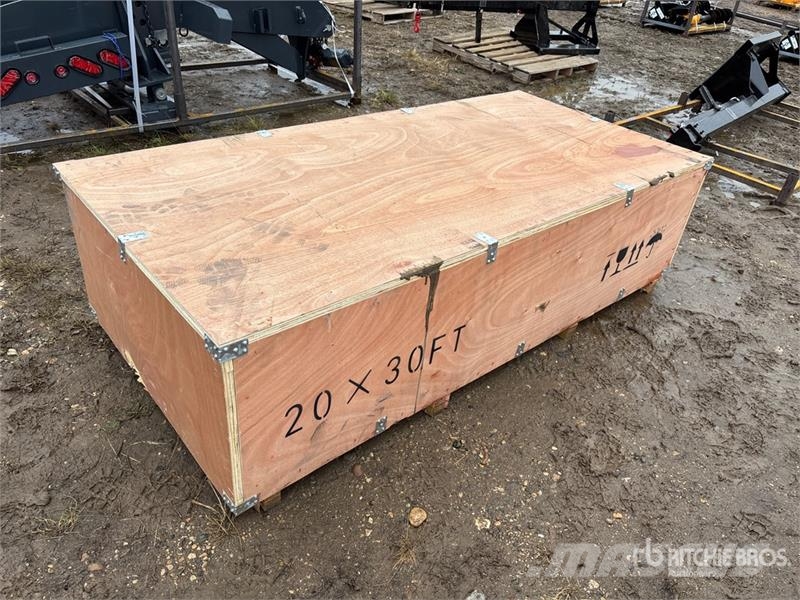  SKLP SK-ZP20 20 ft x 30 ft All-Steel Enclosed Carp Acélszerkezetes épületek