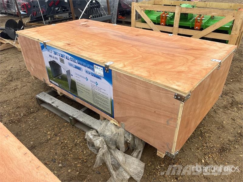 SKLP SK-ZP20 20 ft x 30 ft All-Steel Enclosed Carp Steel frame buildings