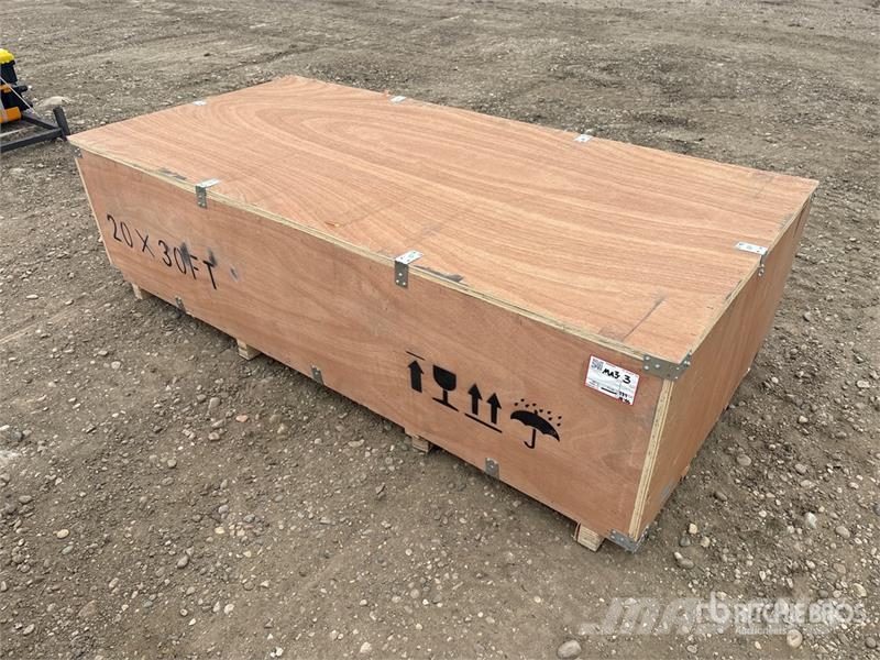 SKLP SK-ZP20 20 ft x 30 ft All-Steel Enclosed Carp Steel frame buildings