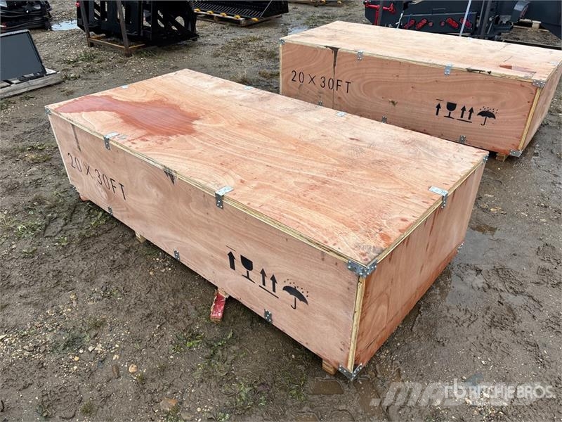 SKLP SK-ZP20 20 ft x 30 ft All-Steel Enclosed Carp Acélszerkezetes épületek
