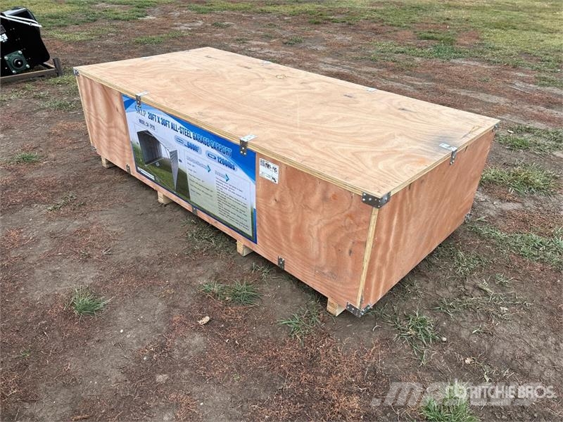 SKLP SK-ZP20 20 ft x 30 ft All-Steel Enclosed Carp Čelični okviri za građevine