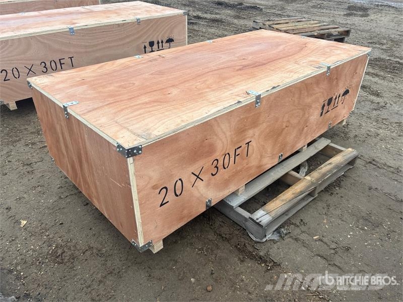 SKLP SK-ZP20 20 ft x 30 ft All-Steel Enclosed Carp Steel frame buildings