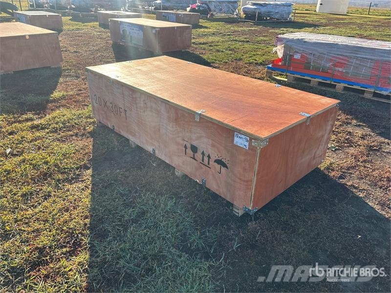 SKLP SK-ZP20 20 ft x 30 ft All-Steel Enclosed Carp Čelični okviri za građevine