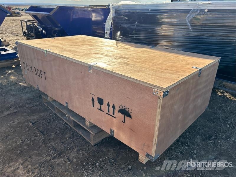 SKLP SK-ZP20 20 ft x 30 ft All-Steel Enclosed Carp Steel frame buildings