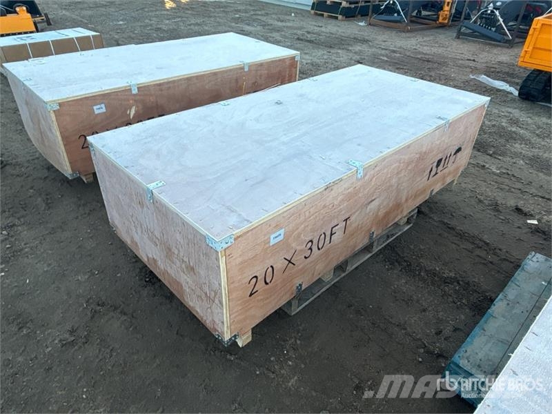  SKLP SK-ZP20 20 ft x 30 ft All-Steel Enclosed Carp Steel frame buildings