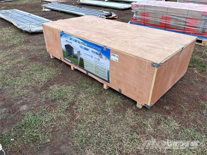 SKLP SK-ZP20 20 ft x 30 ft All-Steel Enclosed Carp Čelični okviri za građevine