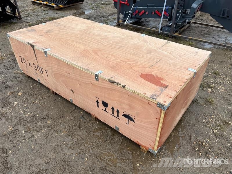  SKLP SK-ZP20 20 ft x 30 ft All-Steel Enclosed Carp Acélszerkezetes épületek