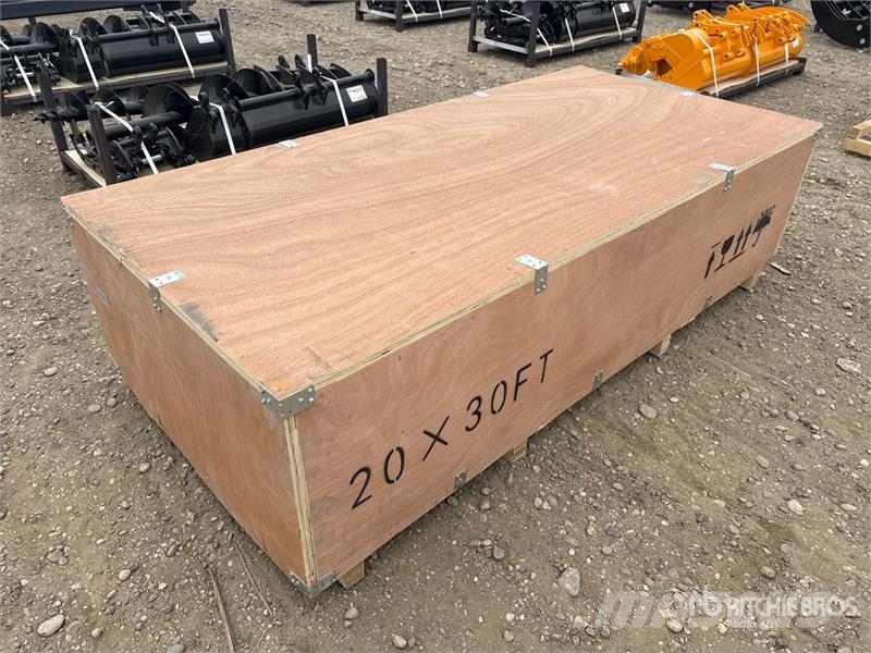  SKLP SK-ZP20 20 ft x 30 ft All-Steel Enclosed Carp Čelični okviri za građevine