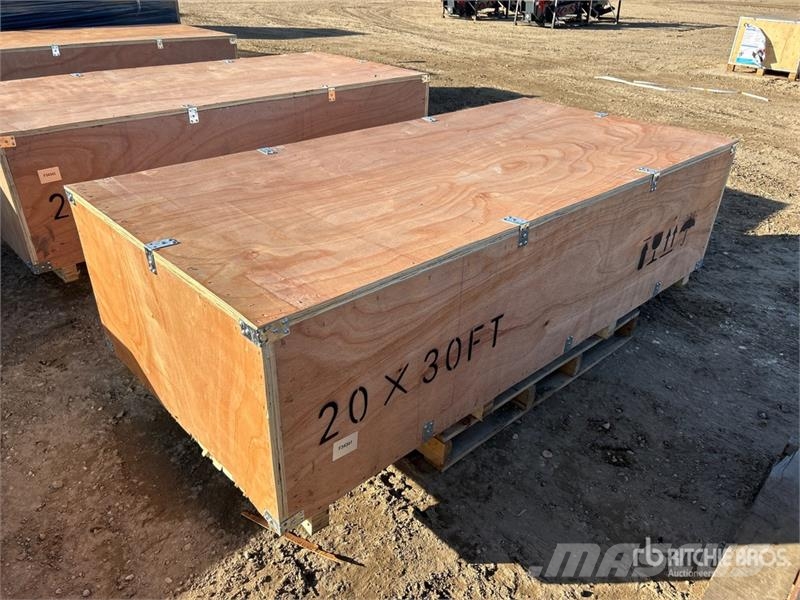  SKLP SK-ZP20 20 ft x 30 ft All-Steel Enclosed Carp Steel frame buildings