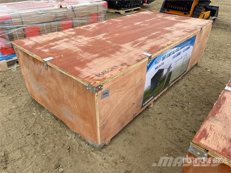 SKLP SK-ZP20 20 ft x 30 ft All-Steel Enclosed Carp Čelični okviri za građevine