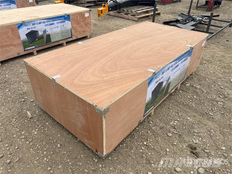  SKLP SK-ZP20 20 ft x 30 ft All-Steel Enclosed Carp Čelični okviri za građevine
