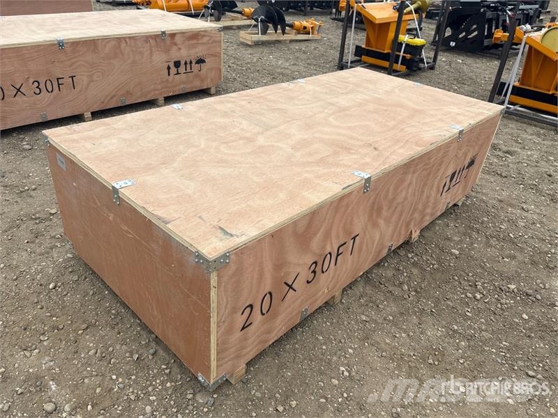  SKLP SK-ZP20 20 ft x 30 ft All-Steel Enclosed Carp Steel frame buildings