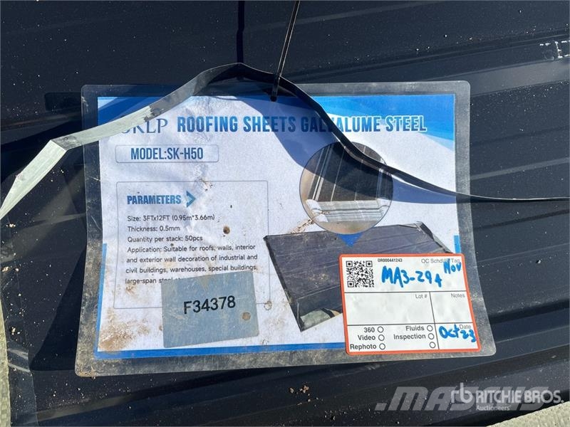  SKLP SKH50 Galvalume Steel Sheets (Unused) المصاعد والرافعات المادية