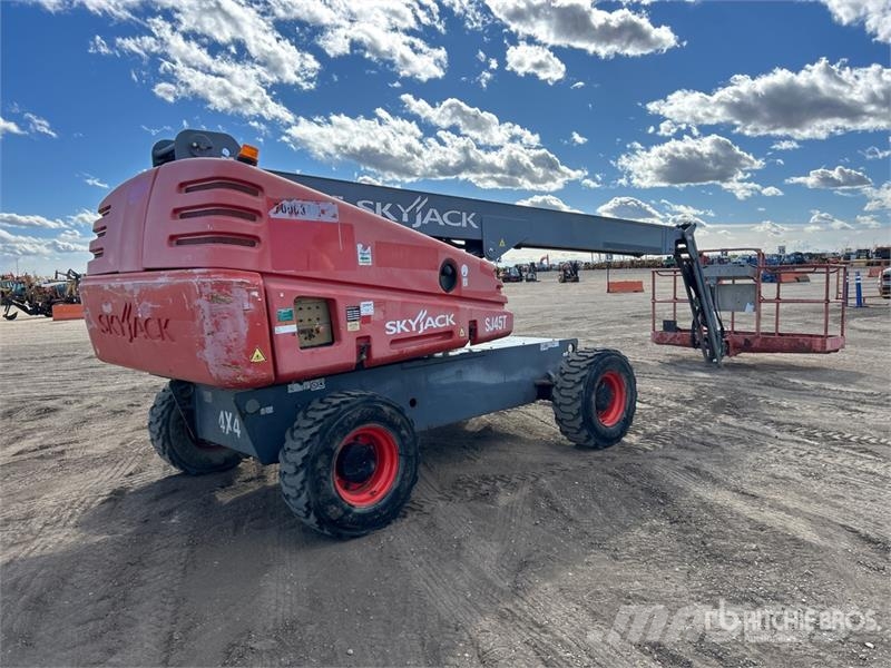 SkyJack SJ45T 4WD Diesel Telescopic Boom Lift Teleskopiskie pacēlāji