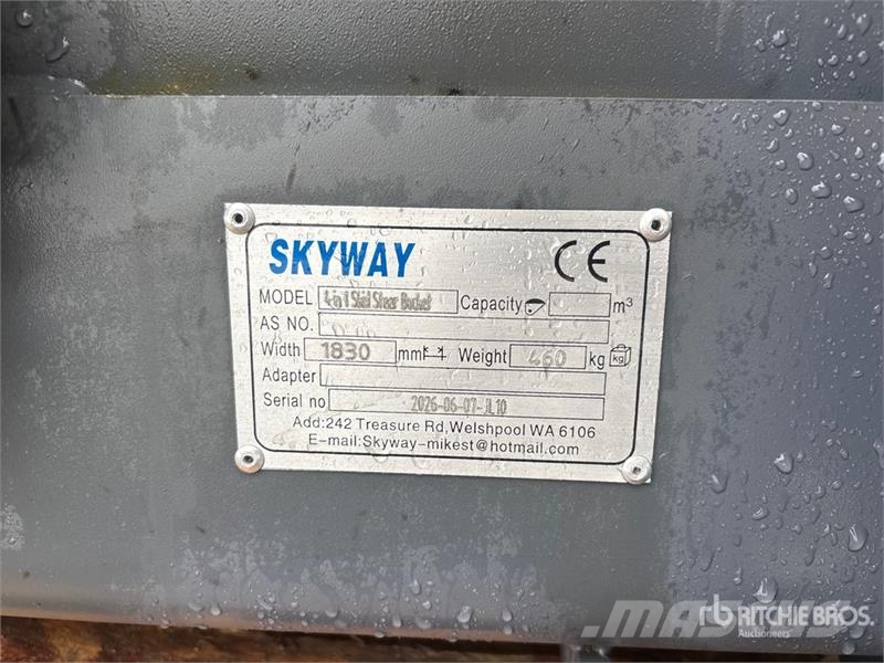 Skyway WBCT-4IN1 Multi-Purpose Skid Steer Bucket ( Buckets