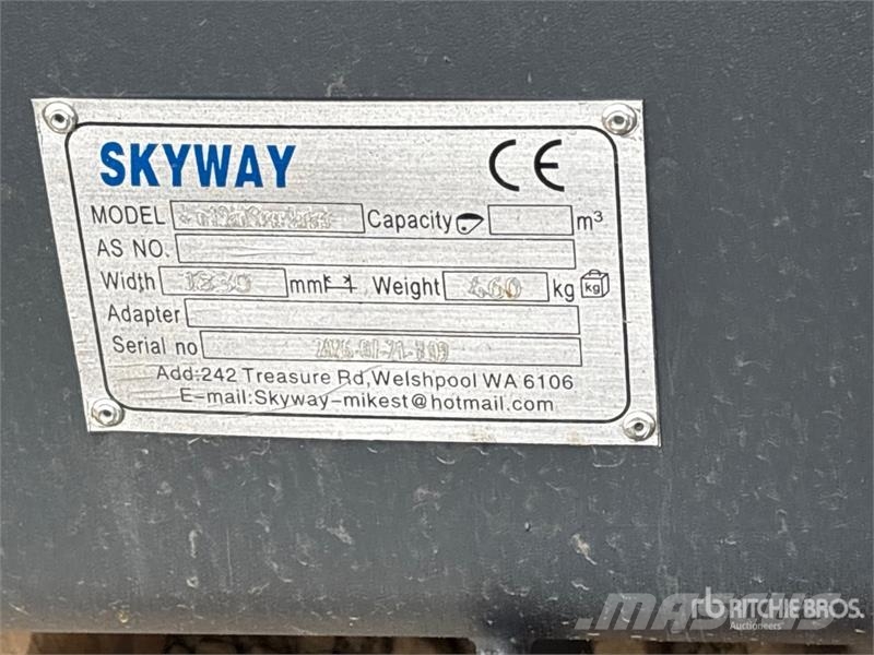 Skyway WBCT-4IN1 Multi-Purpose Skid Steer Bucket ( Buckets
