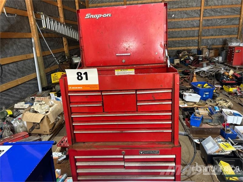 Snap-on and Mastercraft Cabinet Tool Box Строителство - Други