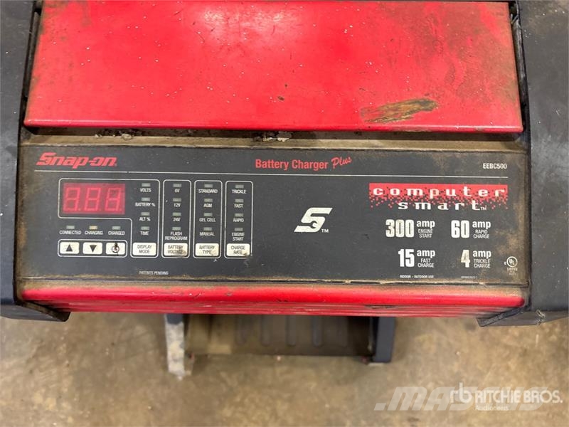  Snap-On Battery Charger Plus Andre komponenter