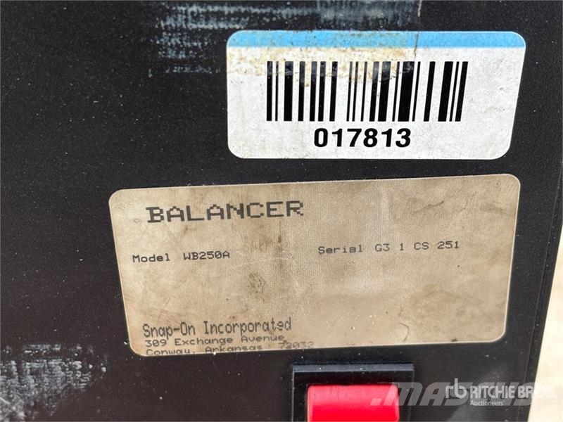 Snap On WB250 Tire Balancer Muu