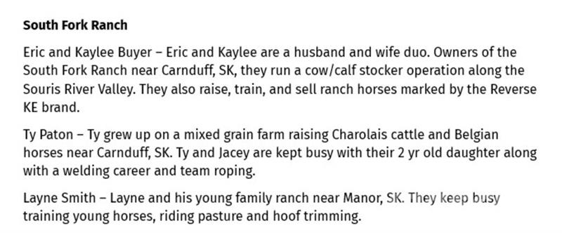  South Fork Ranch ماكينات وملحقات مواش أخرى