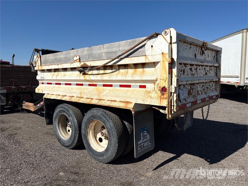 Southland 14 ft T/A Pup End Dump Trailer Anhænger med tip